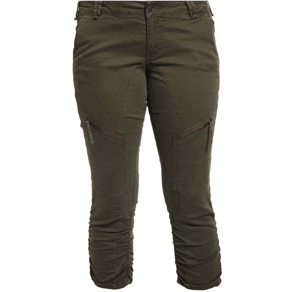 Zizzi Spodnie materiałowe ivy green Z1721A00U-M11