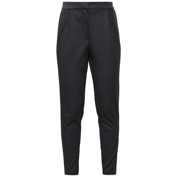 YAS YASCLADY Spodnie materiałowe dark grey melange Y0121A01H-C11