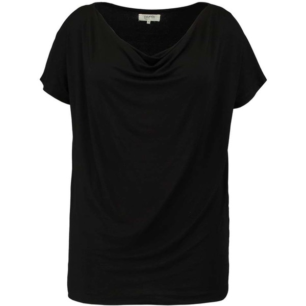 Zalando Essentials Curvy T-shirt basic black ZX121DA0F-Q11