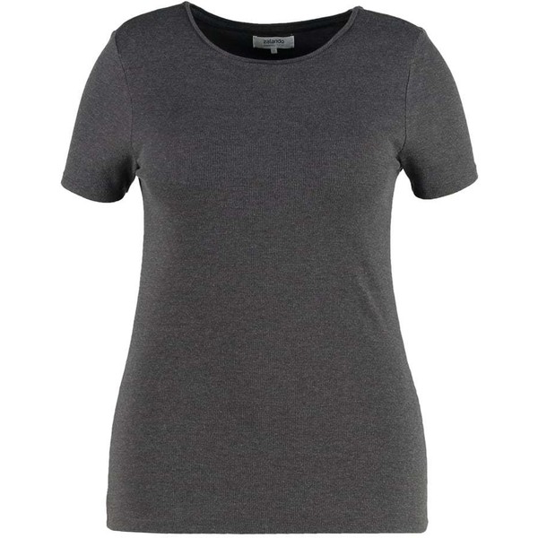 Zalando Essentials Curvy T-shirt basic dark grey melange ZX121DA0D-C11