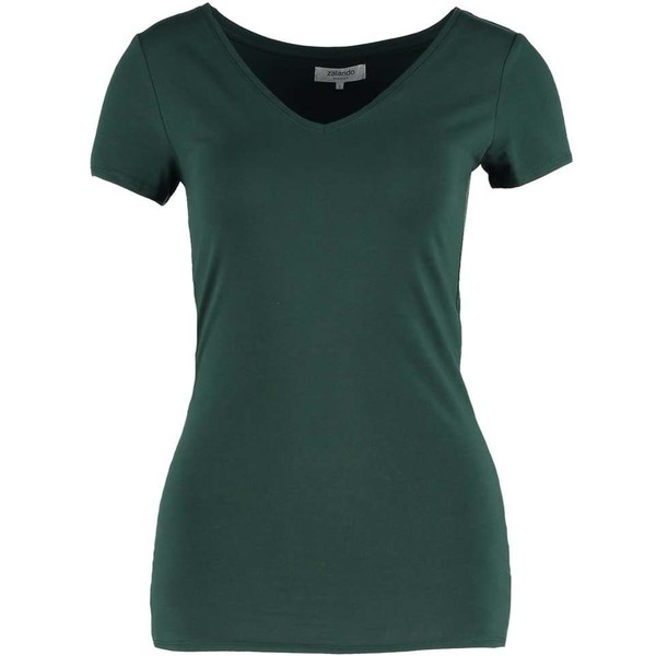 Zalando Essentials T-shirt basic dark green ZA821D01B-M12