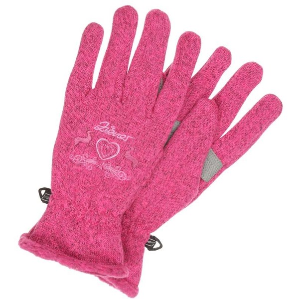 Ziener ILMARIANA LADY Rękawiczki pięciopalcowe pop pink Z1041N007-J11