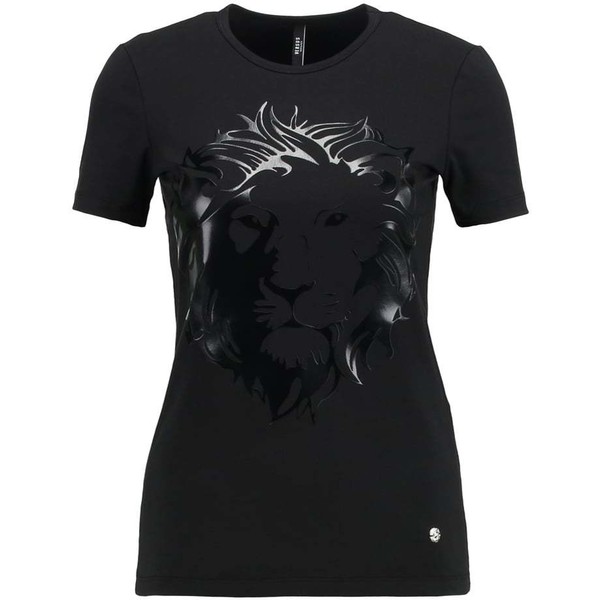 Versus Versace T-shirt z nadrukiem black VE021D010-Q11
