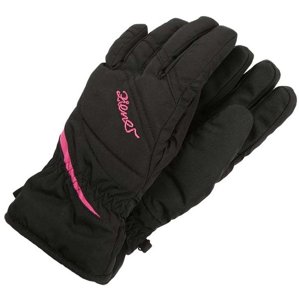 Ziener KAFIKA GTX Rękawiczki pięciopalcowe black/pop pink Z1041N00D-Q11