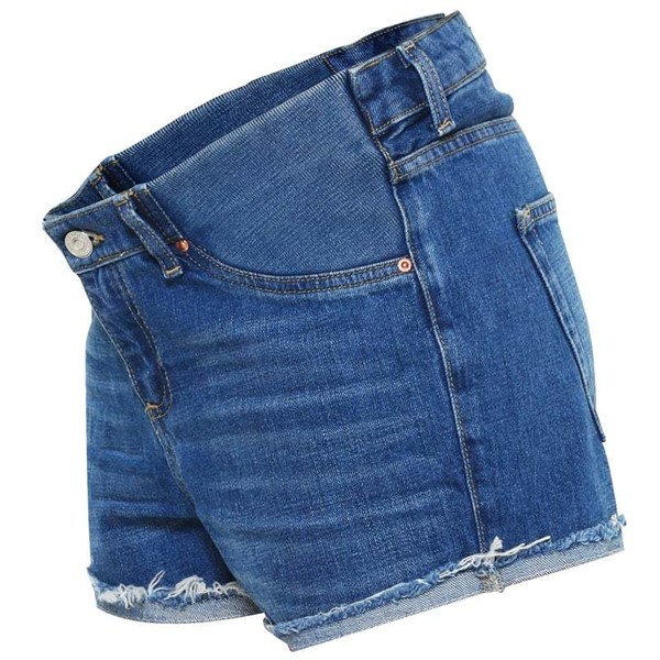 Topshop Maternity Szorty jeansowe middenim TP729C003-K11