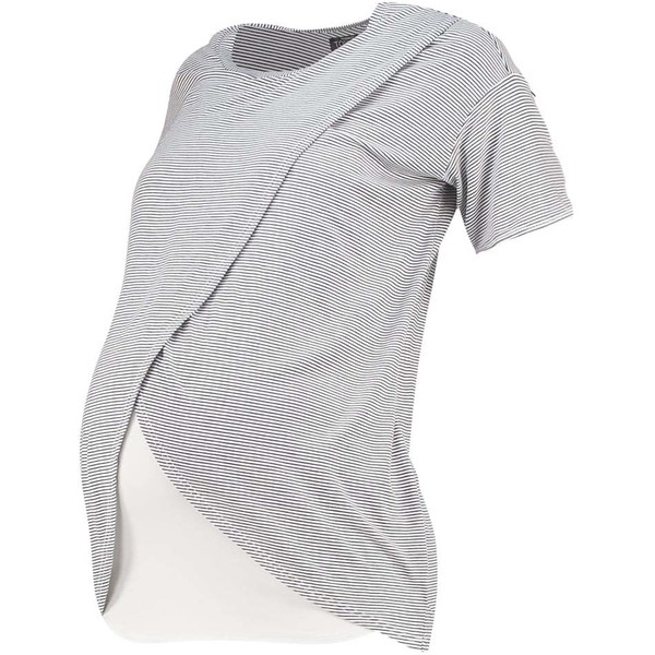 Topshop Maternity T-shirt z nadrukiem monochrome TP721M04M-Q11