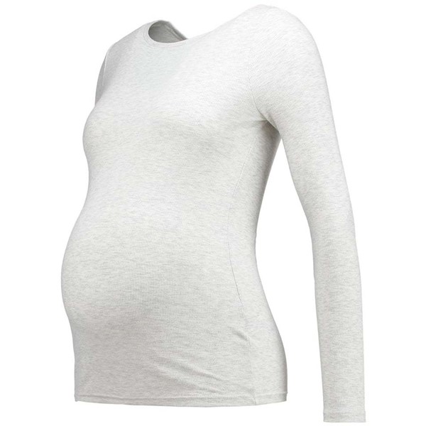 Topshop Maternity Bluzka z długim rękawem taupe/beige TP729G006-B11