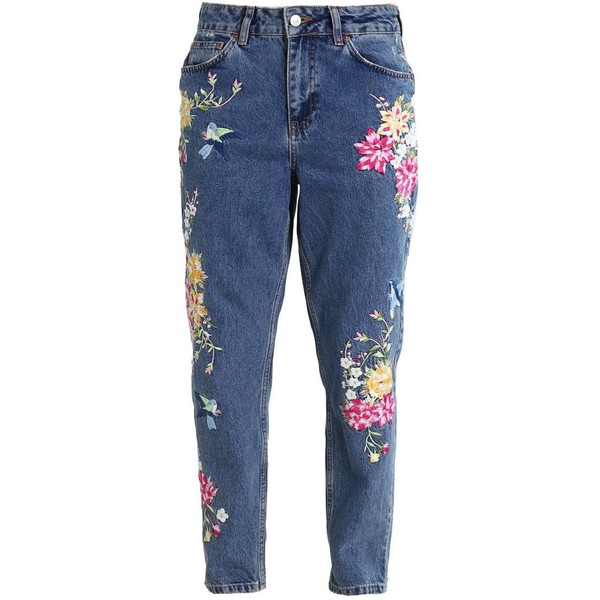 Topshop Petite MOM Jeansy Relaxed fit middenim TP721N03G-K11