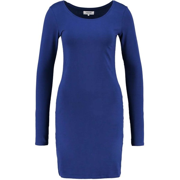 Zalando Essentials Sukienka z dżerseju dark blue ZA821C04I-K12