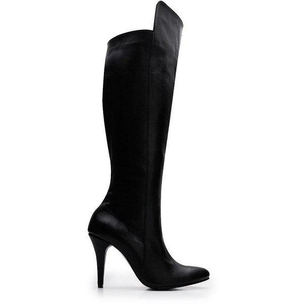 Mys Fashion Kozaki High Boots czarne