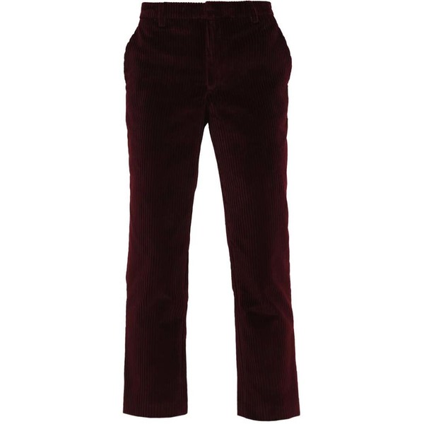 Whyred Spodnie materiałowe oxblood red WH121A00X-G11