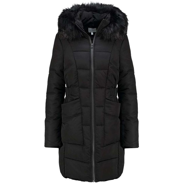 Warehouse Płaszcz zimowy black WA221P00D-Q11