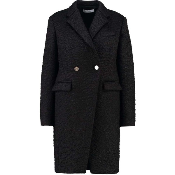 Versace Collection Płaszcz wełniany /Płaszcz klasyczny black VC121P002-Q11