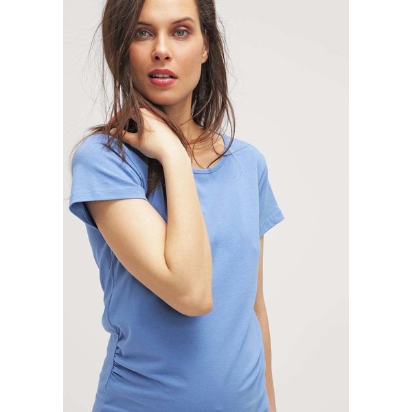 Zalando Essentials Maternity T-shirt z nadrukiem blue ZX029GA06