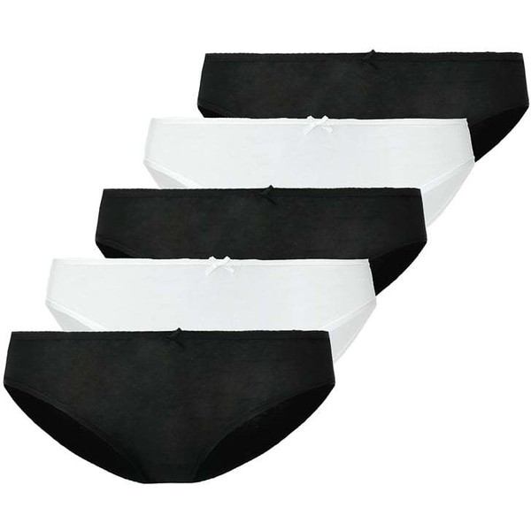 Zalando Essentials 5 PACK Figi black/white ZA881AA1B