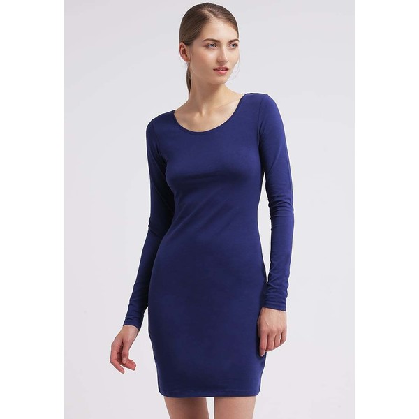 Zalando Essentials Sukienka z dżerseju dark blue ZA821C04I