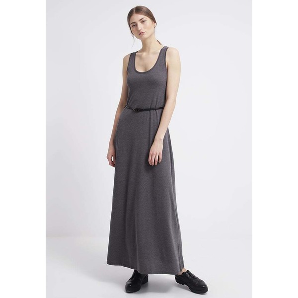 Zalando Essentials Sukienka z dżerseju dark grey melange ZA821C01O