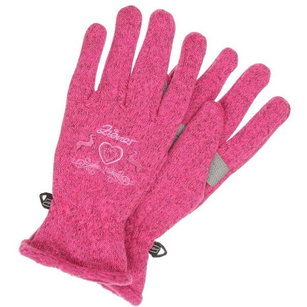 Ziener ILMARIANA LADY Rękawiczki pięciopalcowe pop pink Z1041N007