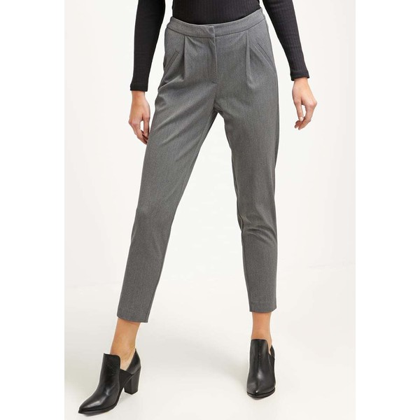 YASCLADY Spodnie materiałowe dark grey melange Y0121A00K