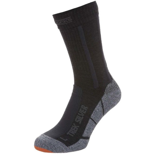 X Socks TREKKING SILVER Skarpety sportowe black/anthracite XS144A000