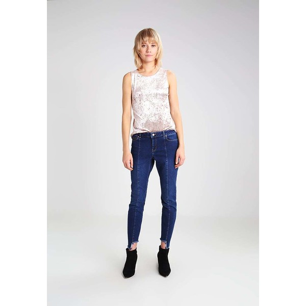 Warehouse Jeansy Relaxed fit blue WA221N007