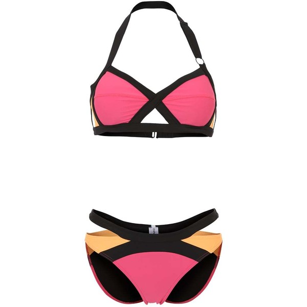 Twintip Performance Bikini pink/black/red TT741HA17
