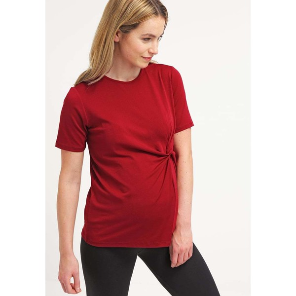 Topshop Maternity T-shirt basic burgundy TP729G00J