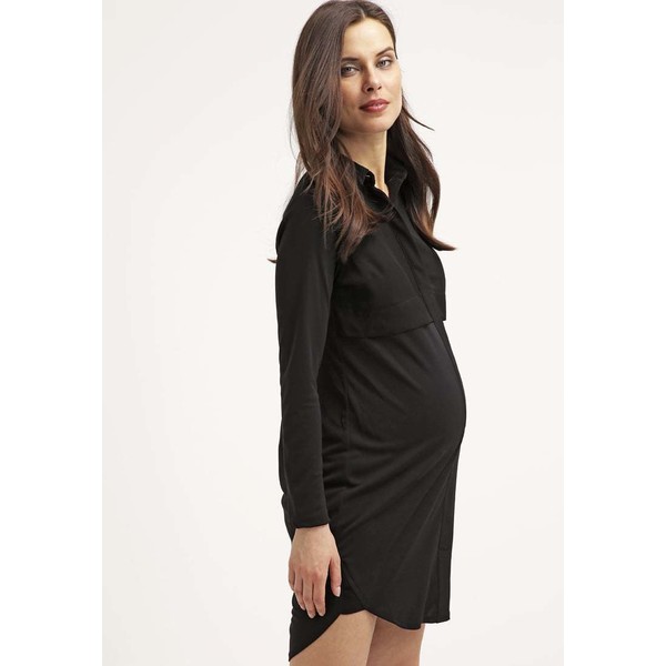 Topshop Maternity Sukienka koszulowa black TP729F00Q