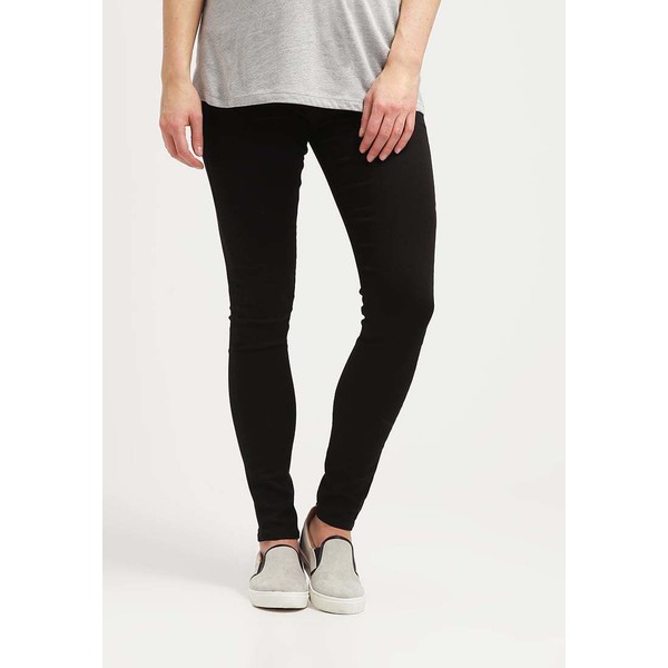 Topshop Maternity LEIGH Jeansy Slim fit black TP729A008