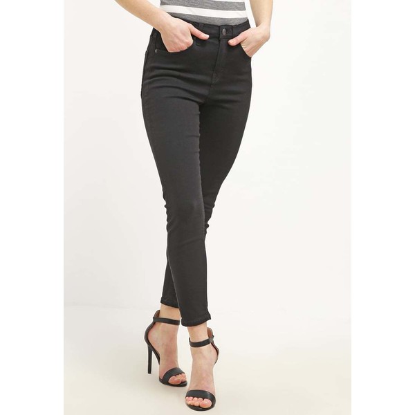 Topshop Petite JAMIE Jeans Skinny Fit black TP721N021