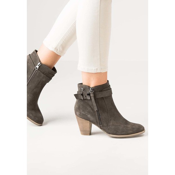 TOM TAILOR DENIM Ankle boot coal TO711N011