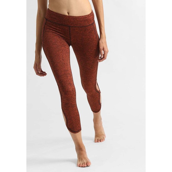 Free People INFINITY Legginsy red FP041E002