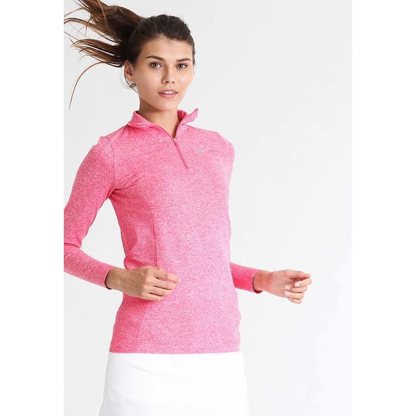 Nike Golf Bluzka z długim rękawem dynamic pink/pure NI441D00M