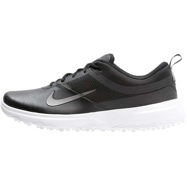 Nike Golf AKAMAI Obuwie do golfa black/dark grey/white/pure platinum NI441A013