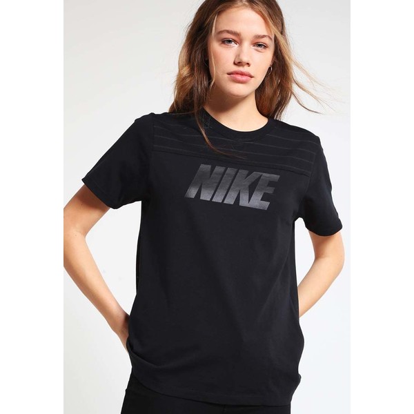 Nike Sportswear T-shirt z nadrukiem black NI121D08M