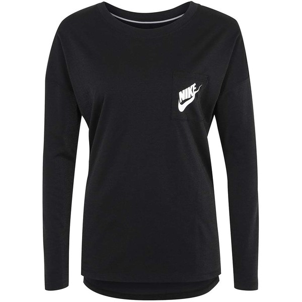 Nike Sportswear SIGNAL Bluzka z długim rękawem black NI121D078