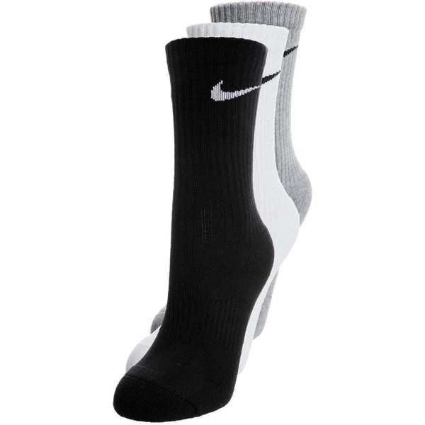 Nike Performance CUSHION CREW 3-PACK Skarpety sportowe black/white/grey N1244A0B1