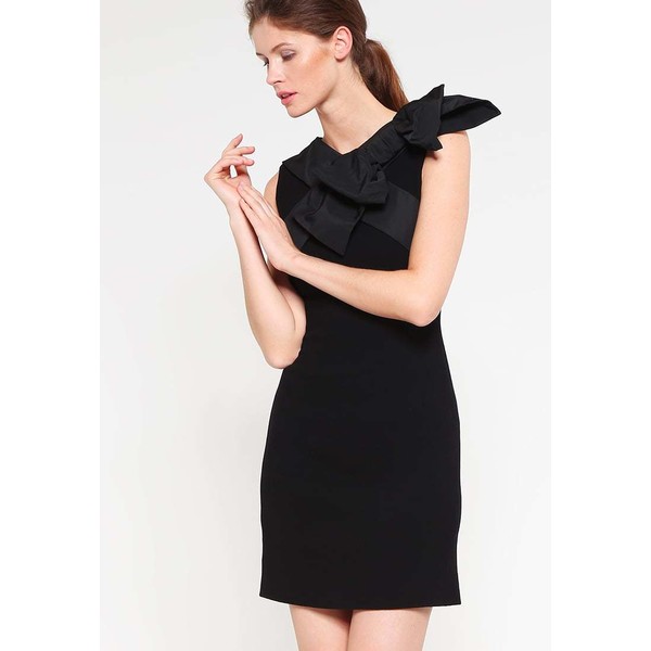 Boutique Moschino Sukienka etui black M4421C01X