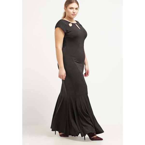 Eloquii Sukienka z dżerseju black EQ321C00L