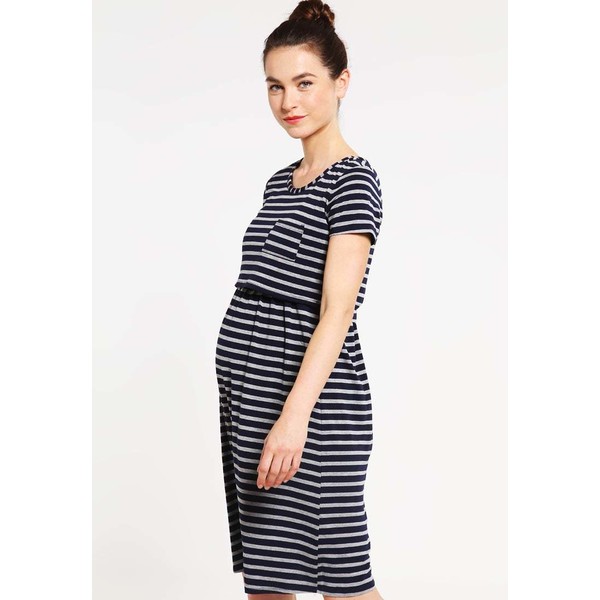 DP Maternity Sukienka z dżerseju navy blue DP529F013