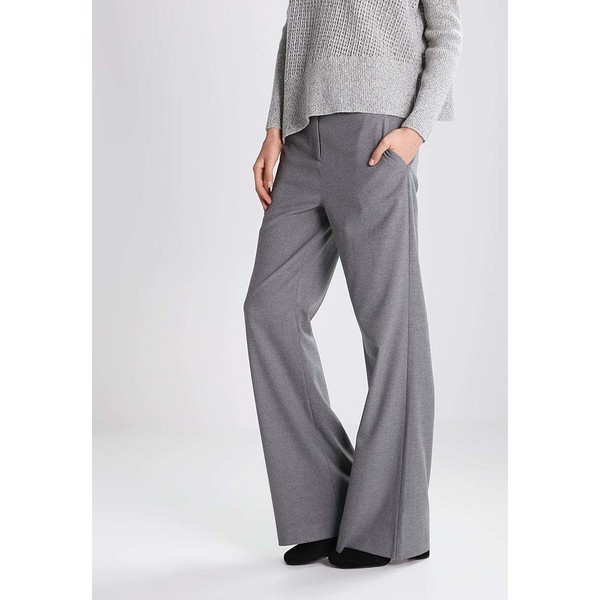 Stefanel Spodnie materiałowe light grey S5721A02L