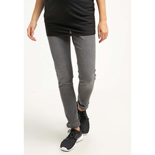 Queen Mum Jeansy Slim fit grey QM129A00D