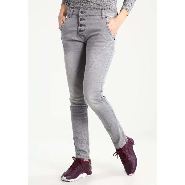 Opus LEVY Jeansy Relaxed fit grey washed PC721N01O