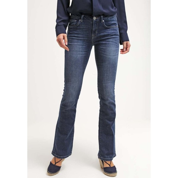 Opus MERCY Jeansy Bootcut mid blue PC721N017