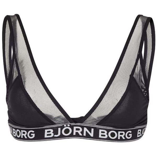 Björn Borg ICONIC Biustonosz z trójkątną miseczką black BJ281A02S