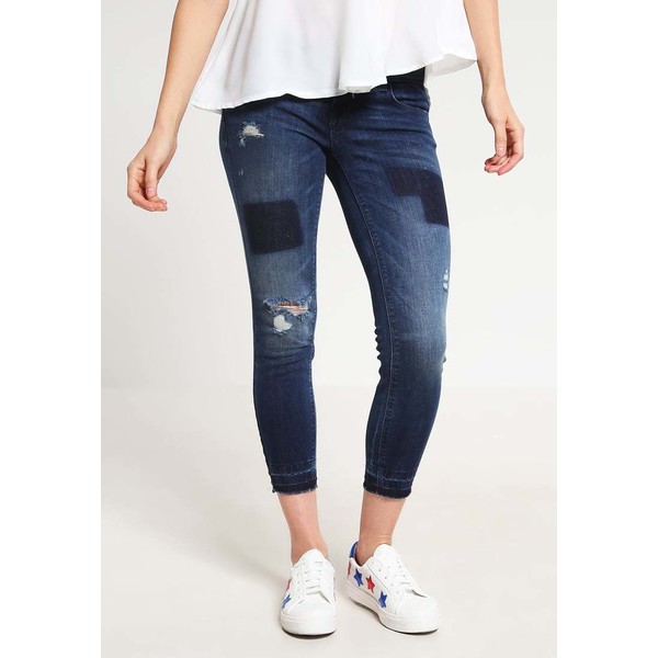 Only Petite ONLCORAL Jeans Skinny Fit dark blue denim OP421N00E