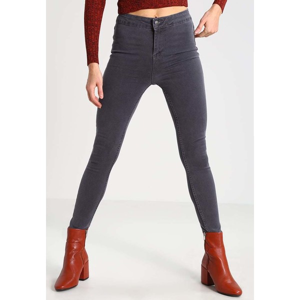 New Look Petite DISCO Jeans Skinny Fit dark grey NL721N013