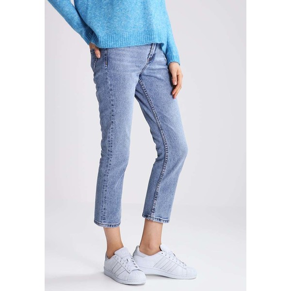 New Look PACEMAN Jeansy Straight leg mid blue NL021N05L