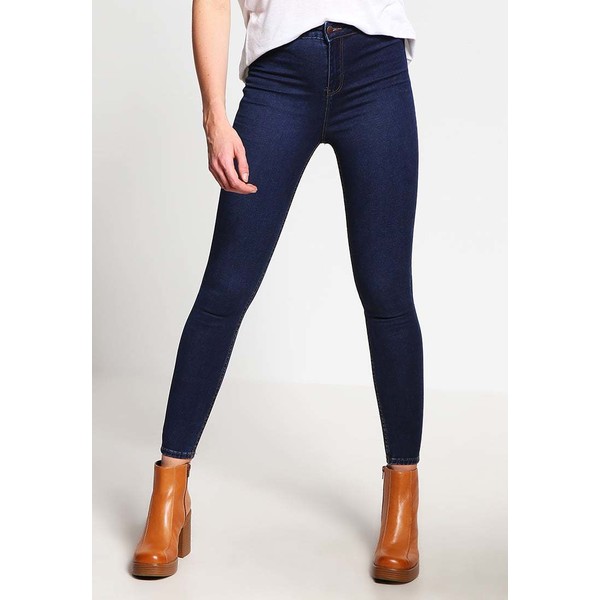 New Look DISCO BLACK Jeans Skinny Fit blue NL021N048