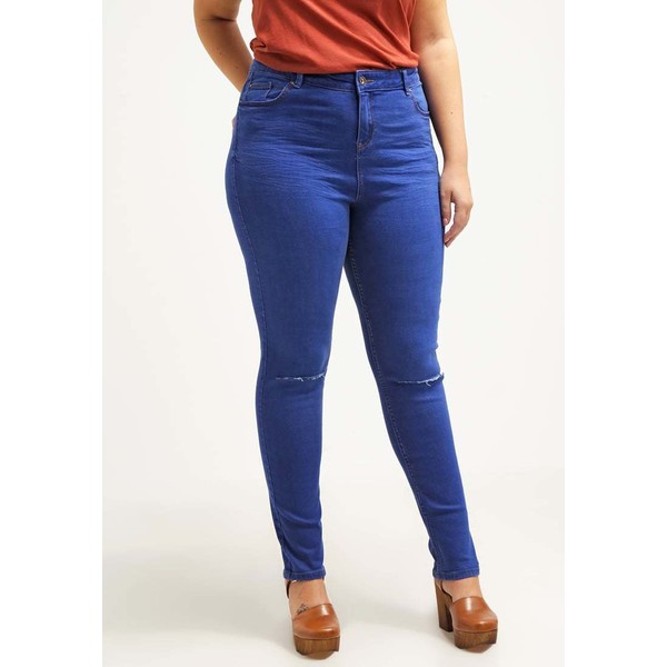 New Look Curves AUTH MILLER Jeansy Slim fit duck egg N3221N00H